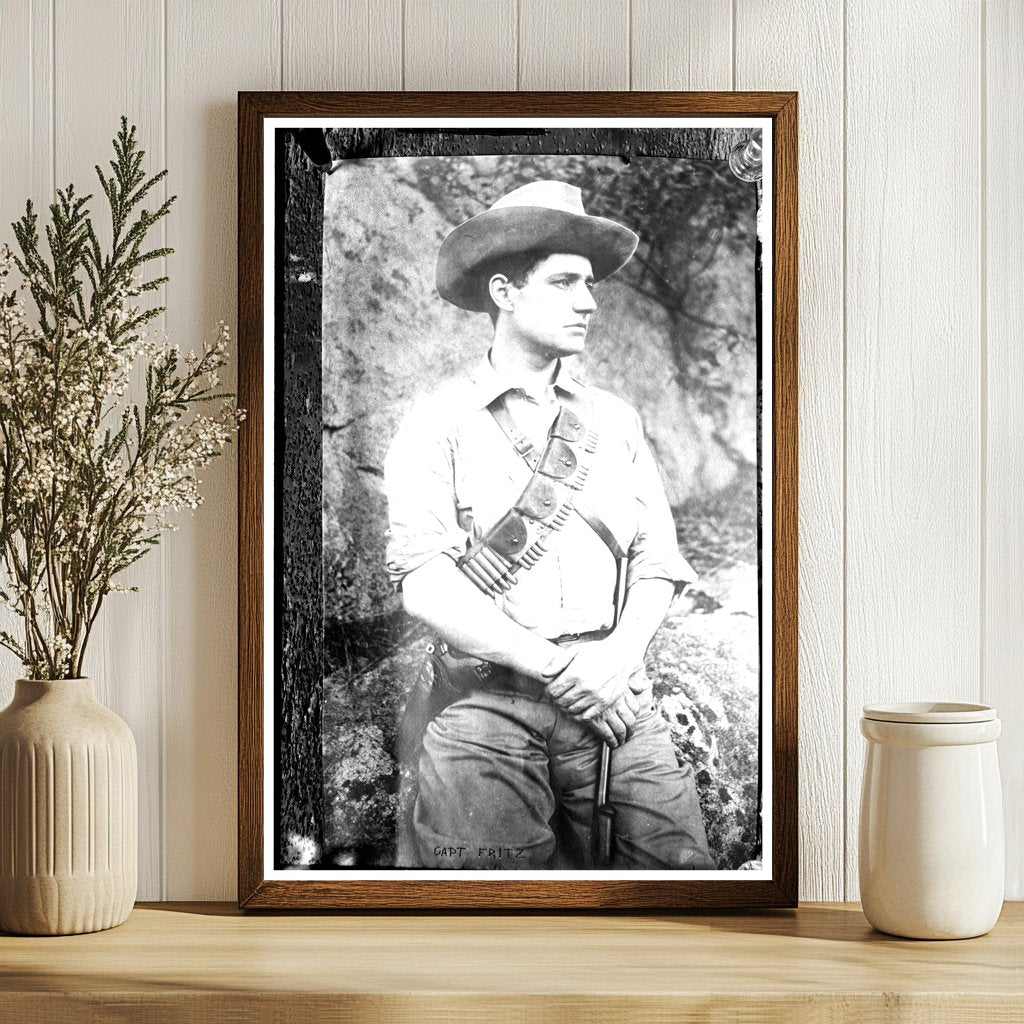 Field Leadership: Capt. Fritz in Uniform