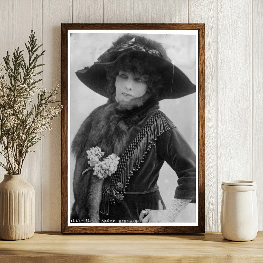 Captivating Portrait of a Theatrical Legend