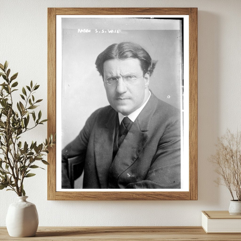 Prominent Rabbi in 20th Century Jewish Activism