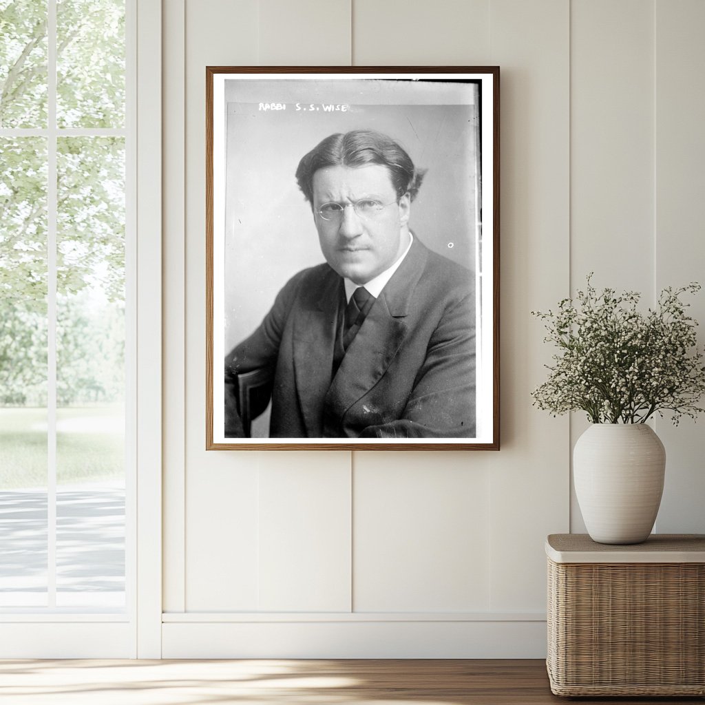 Prominent Rabbi in 20th Century Jewish Activism