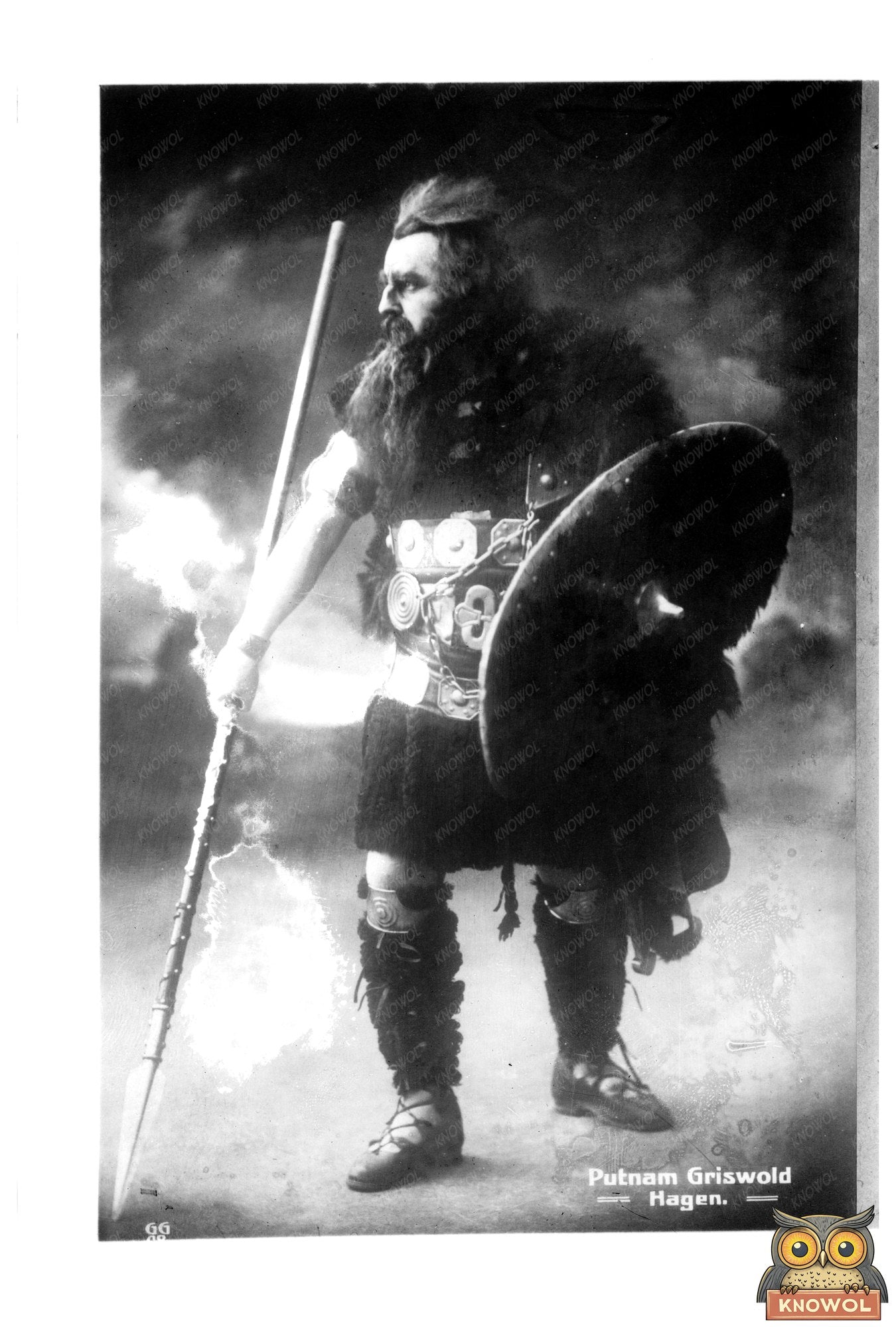 Hagen from Wagners Ring Cycle: A Theatrical Portrait