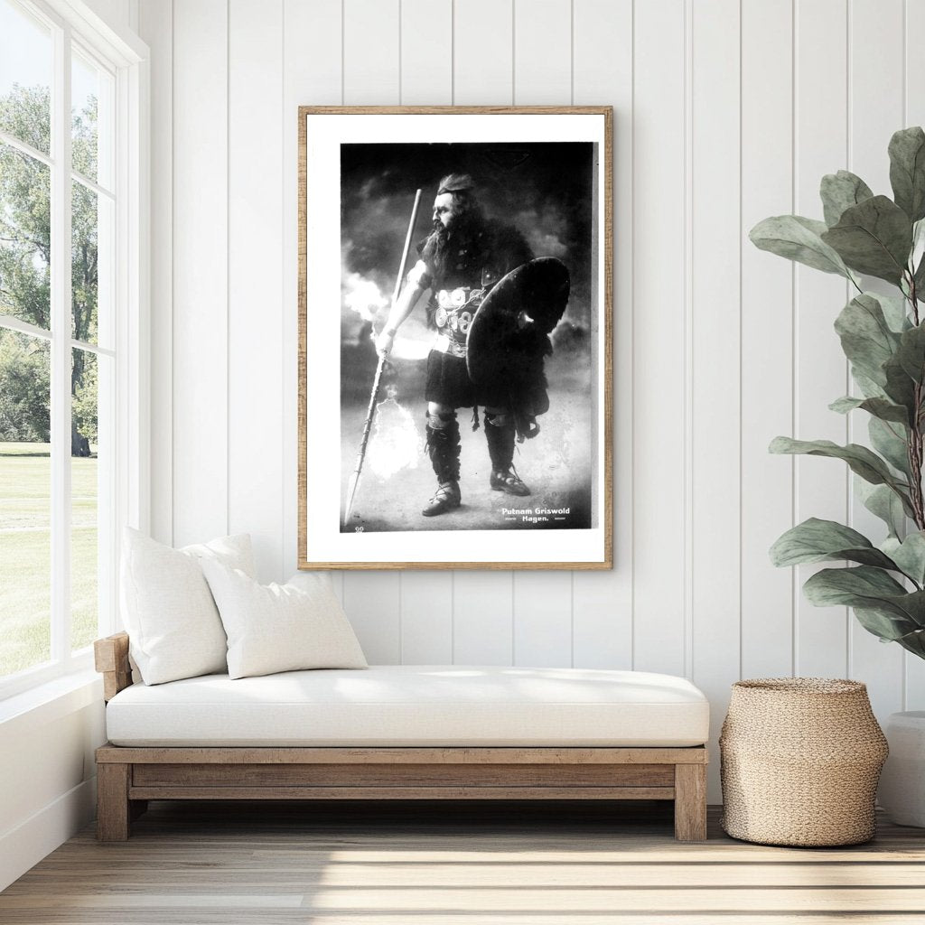 Hagen from Wagners Ring Cycle: A Theatrical Portrait