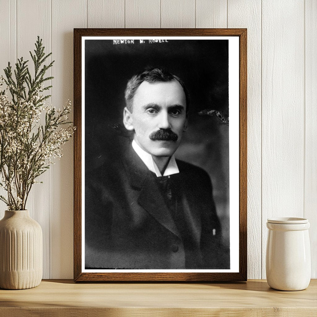 Historic Image of Early 20th Century Politician