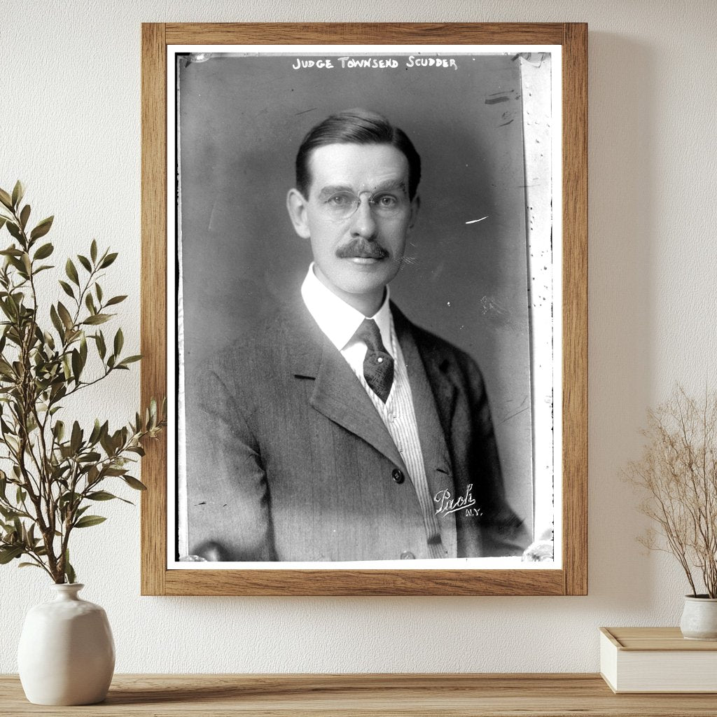 Historic Portrait of Judge Townsend Scudder, NJ