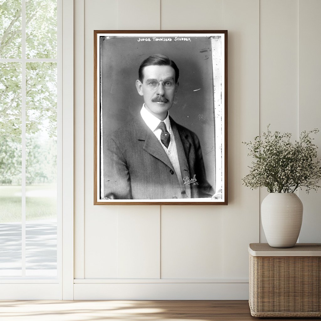 Historic Portrait of Judge Townsend Scudder, NJ