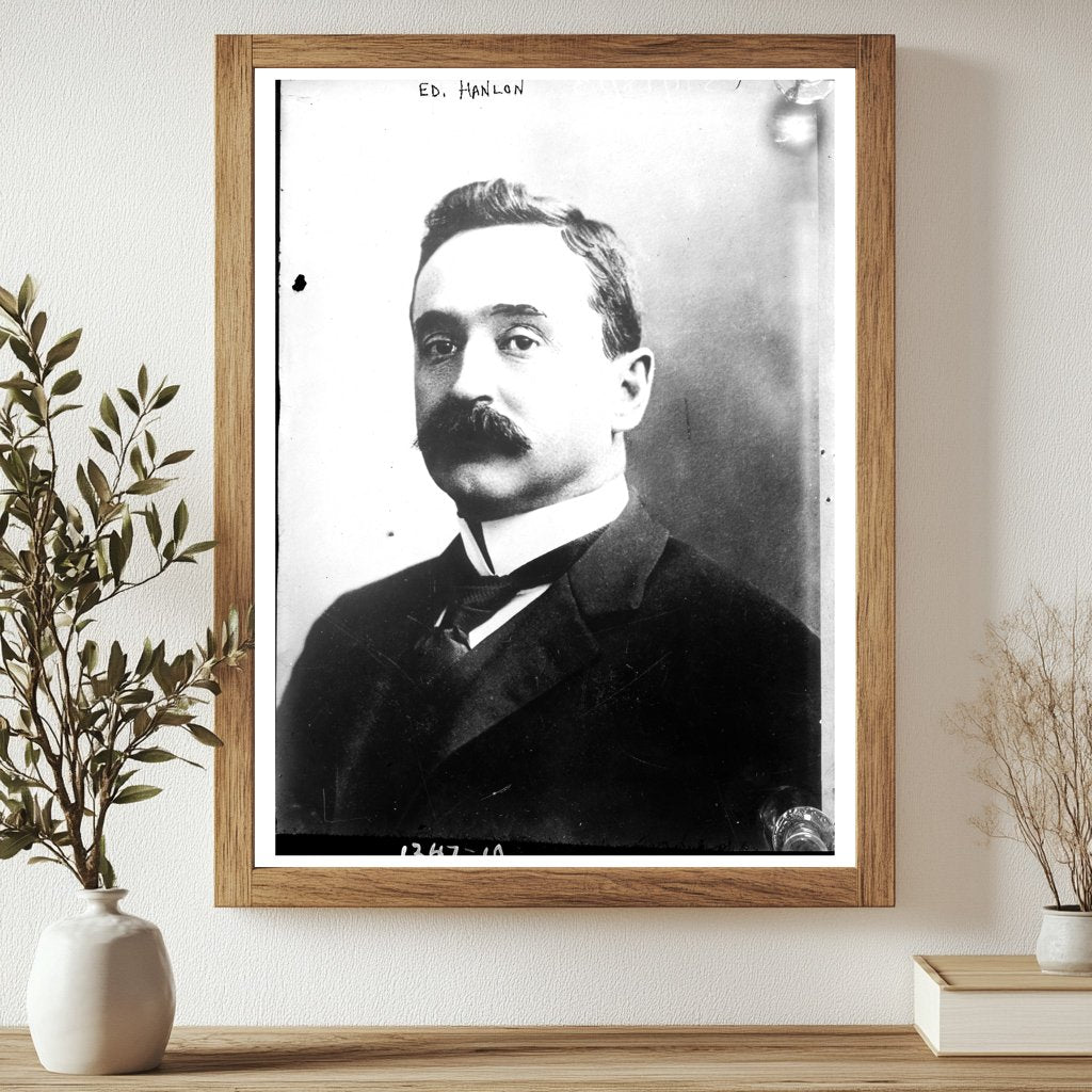 Ned Hanlon: Pioneering Baseball Legend Captured