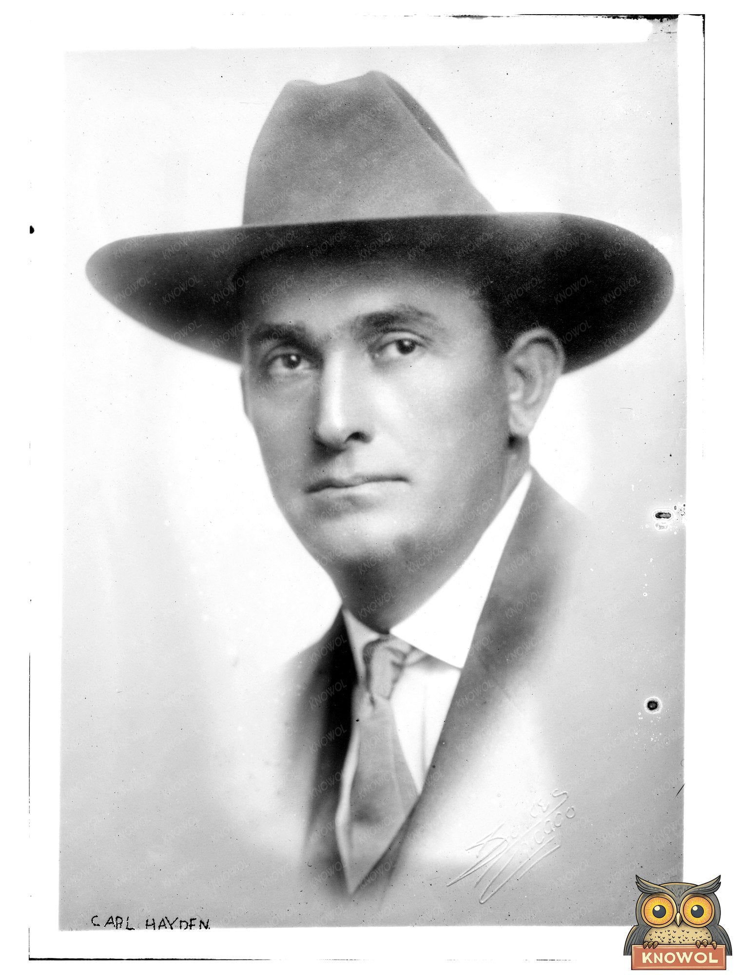 Historic Portrait of Arizonas Influential Senator