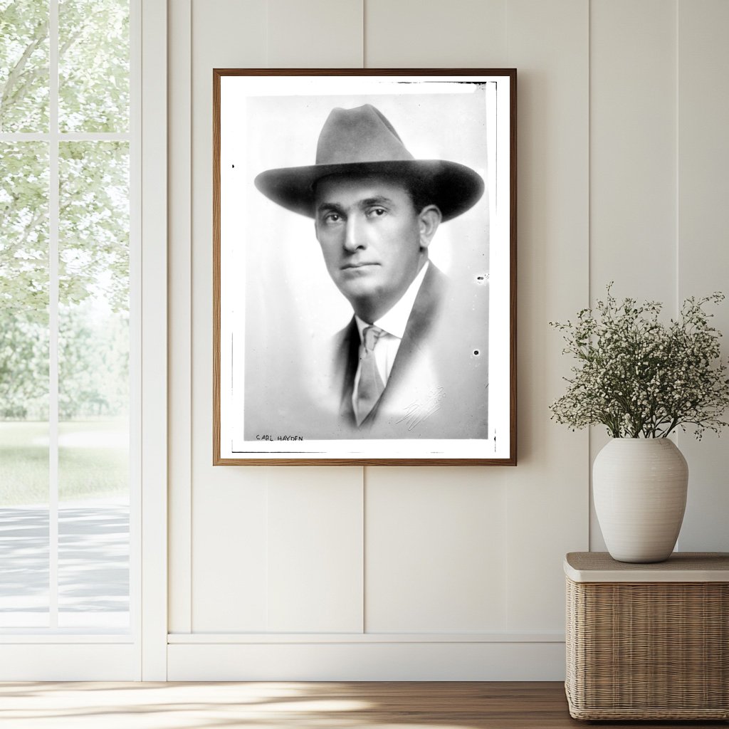 Historic Portrait of Arizonas Influential Senator