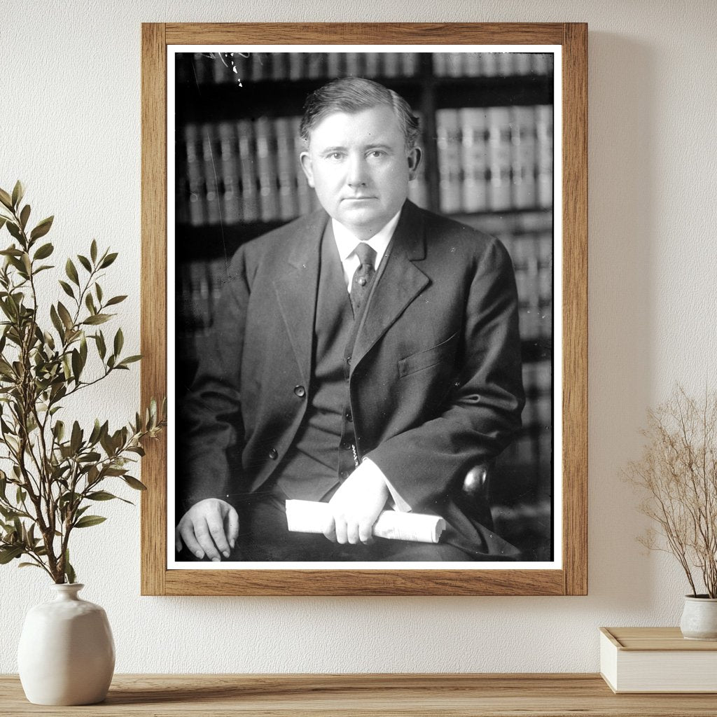 Early 20th Century American Politician Portrait