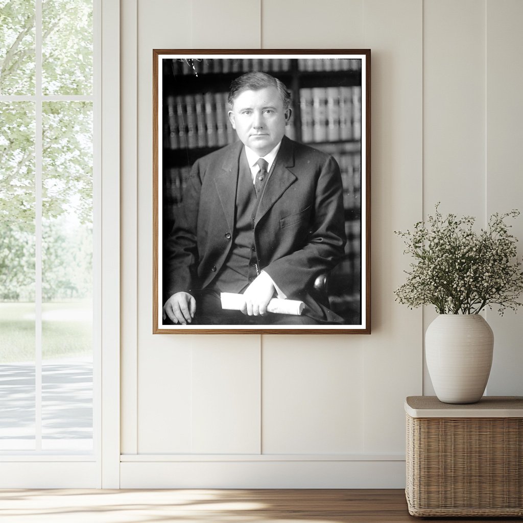 Early 20th Century American Politician Portrait