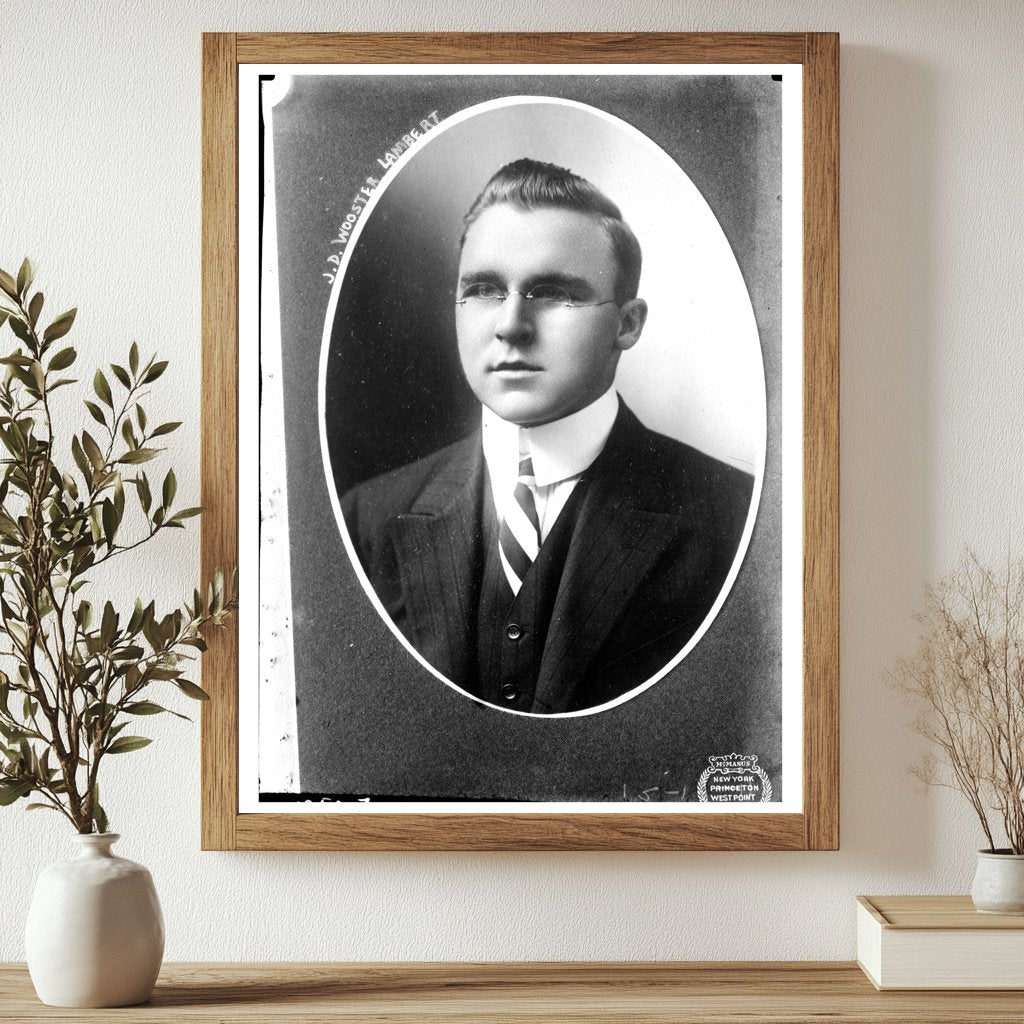 Early 20th Century American Political Leader Portrait
