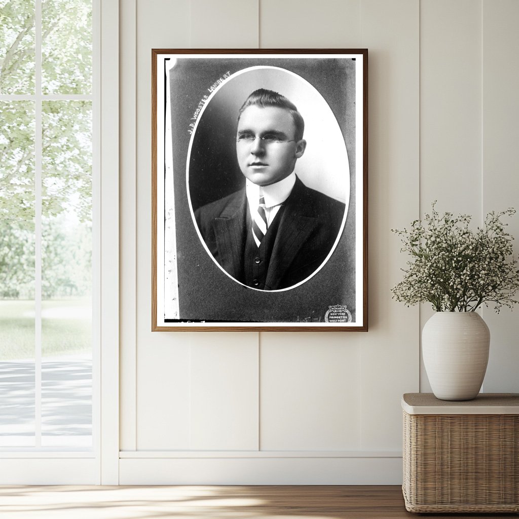 Early 20th Century American Political Leader Portrait