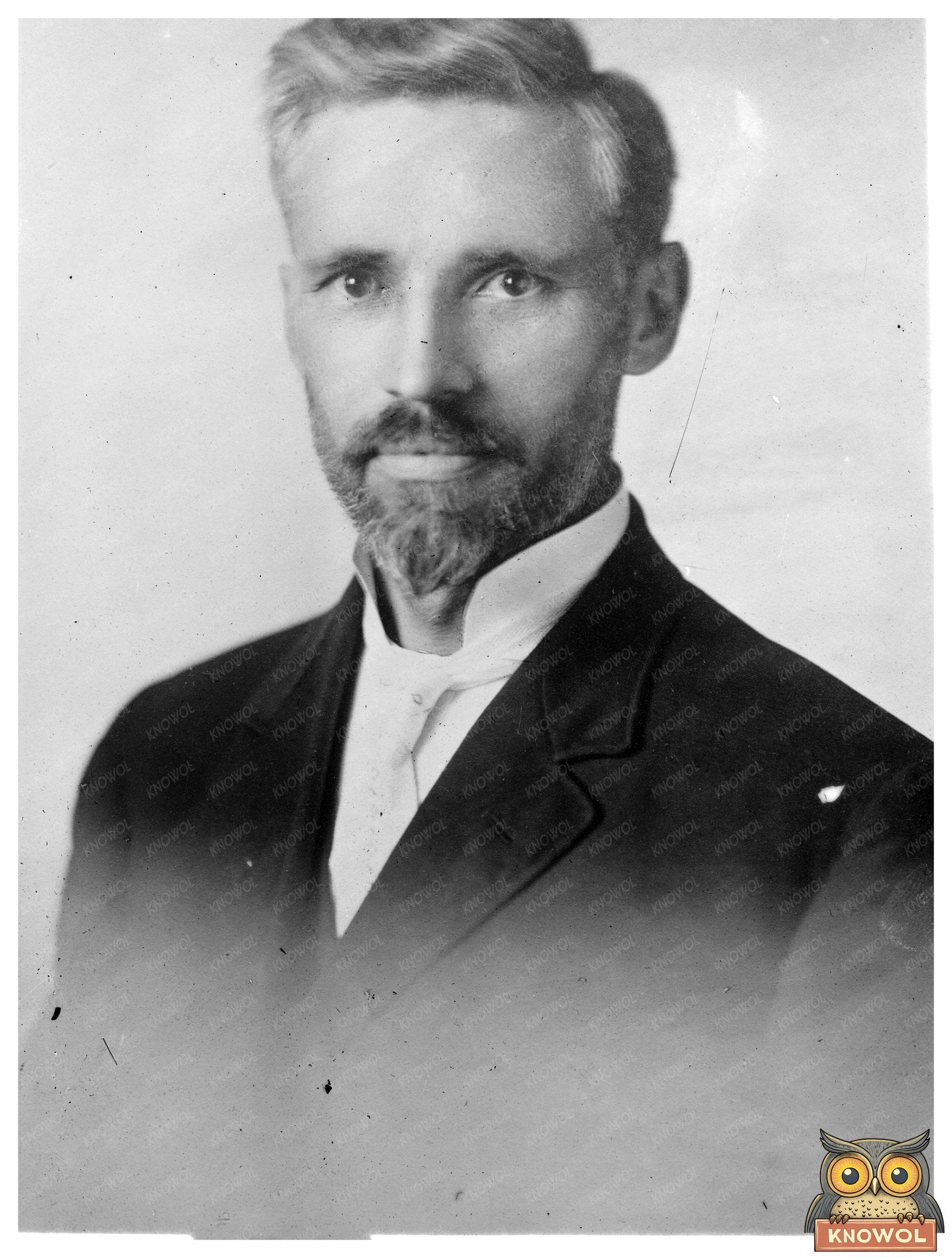 Early 20th Century Baritone Singer in Theatrical Scene