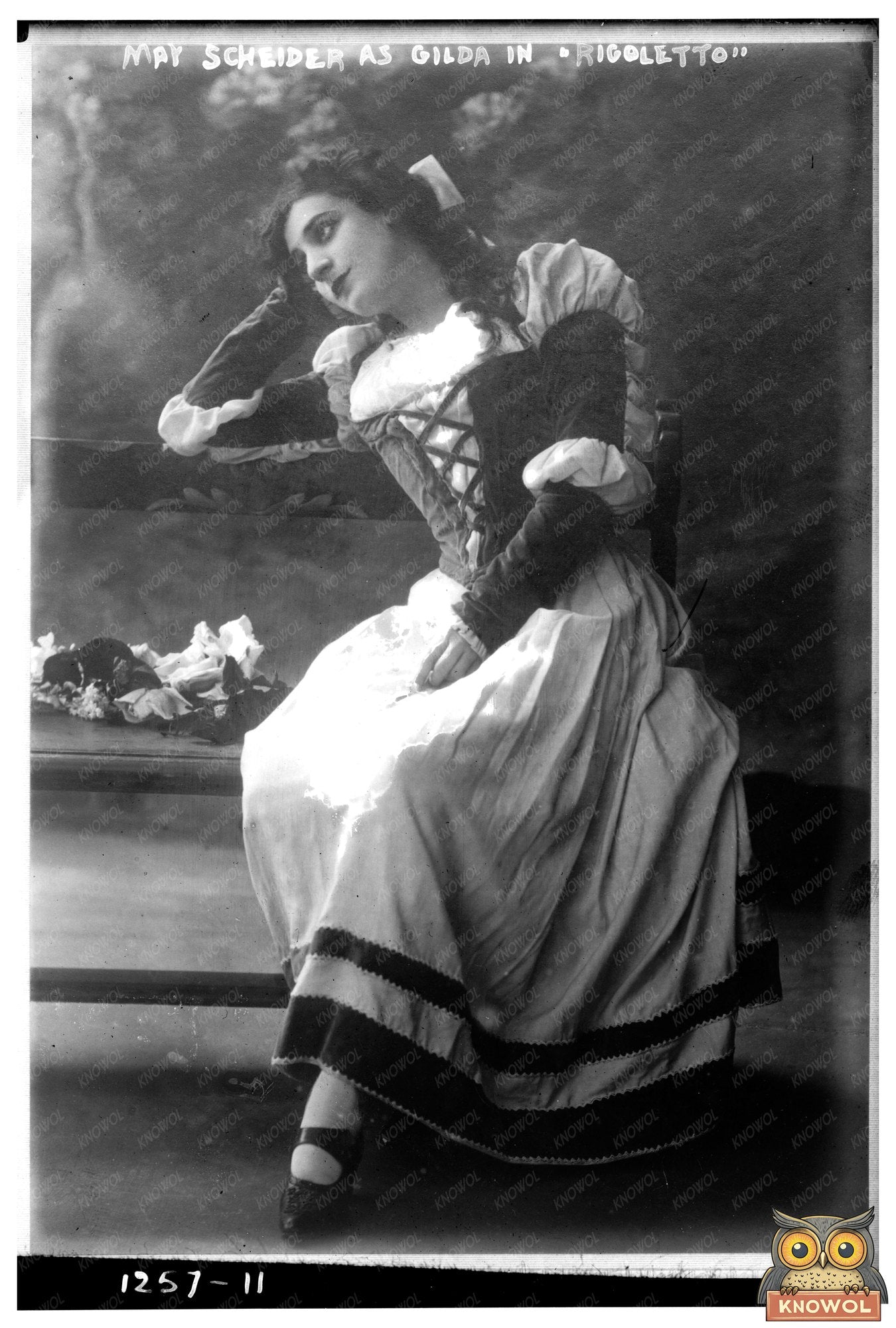 Enchanting Gilda from Verdis Rigoletto Opera