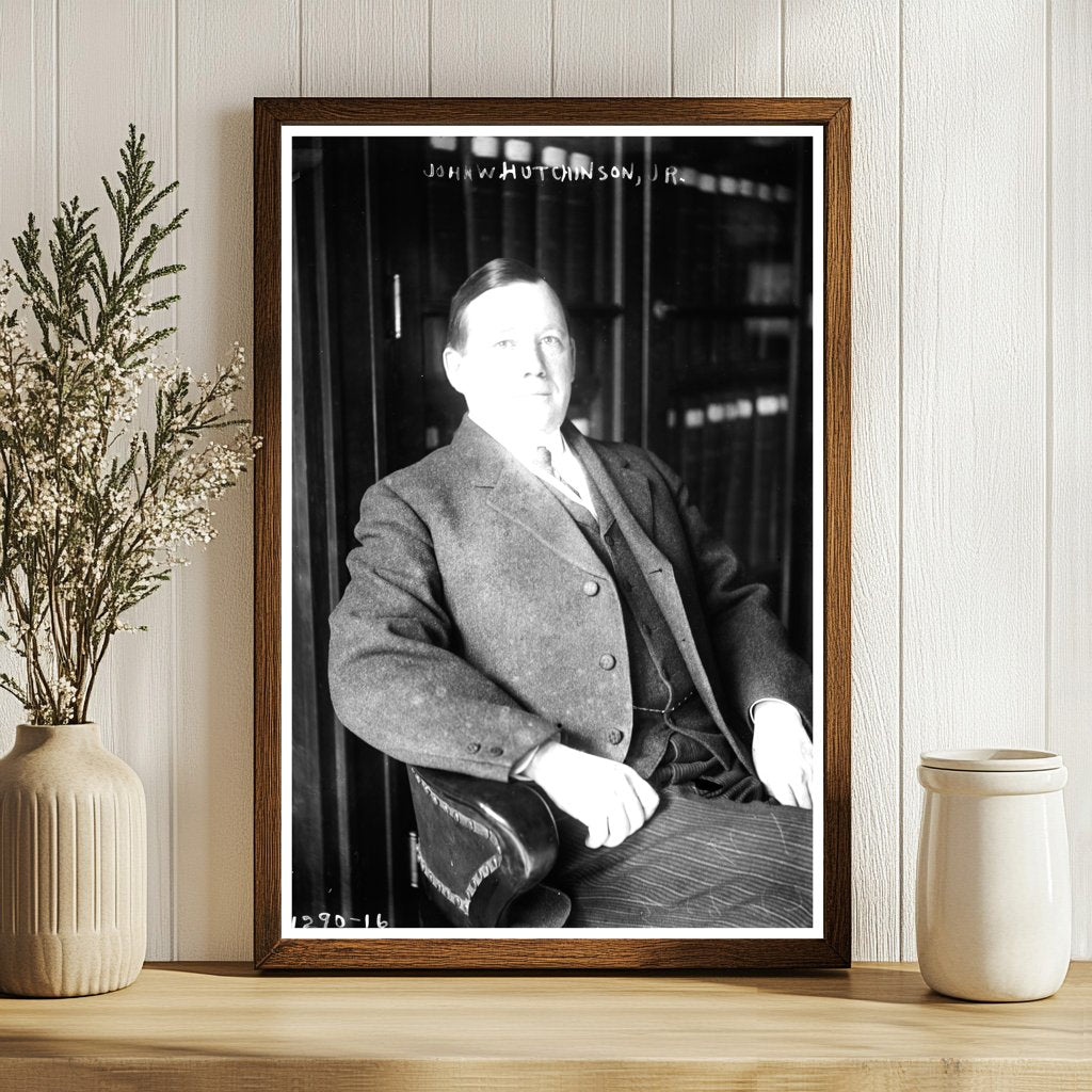 Vintage Portrait of a Young Man, Early 20th Century