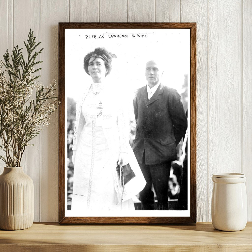 Timeless Portrait of a 20th Century Couple