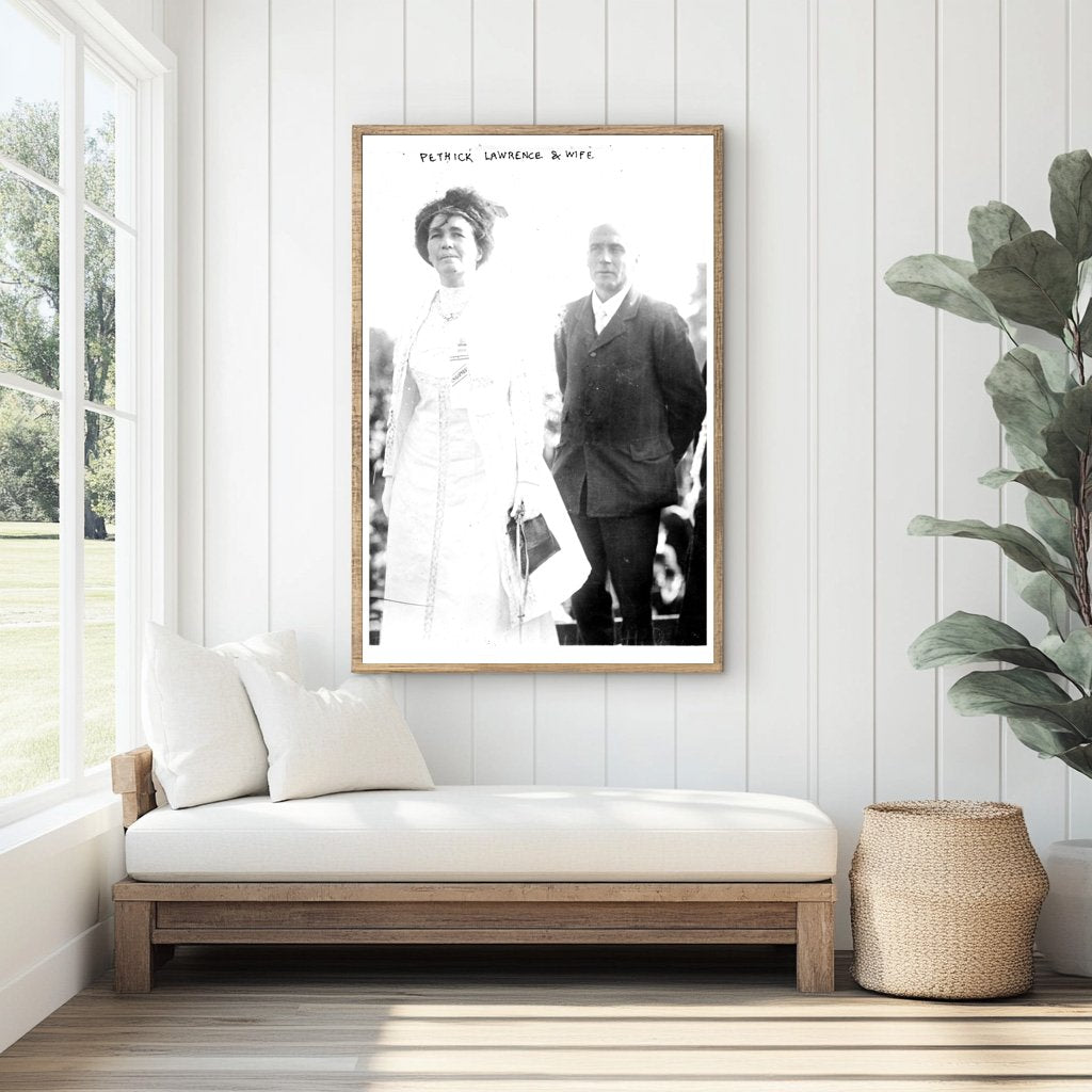 Timeless Portrait of a 20th Century Couple