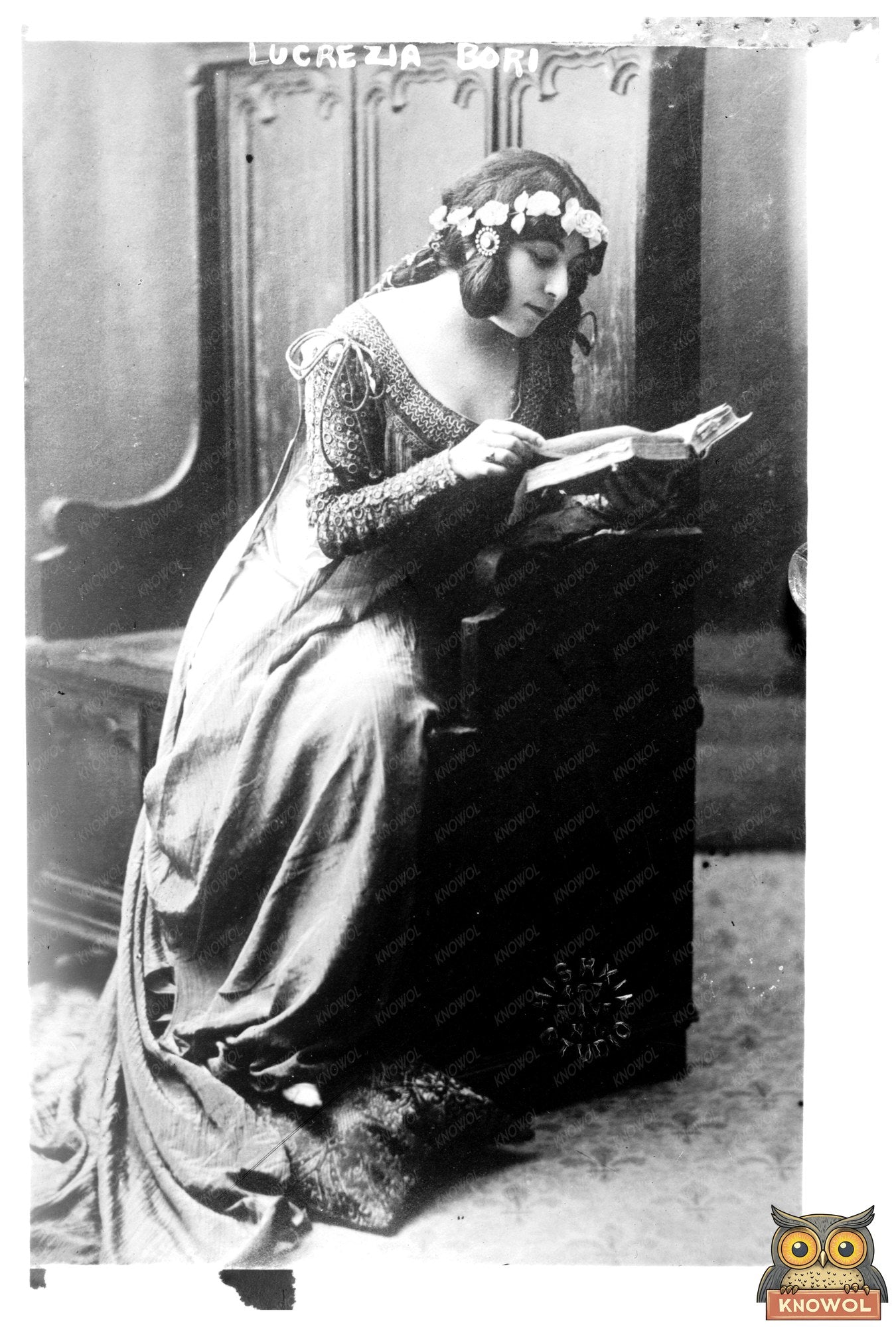 Classic Portrait of Celebrated Opera Singer Bori