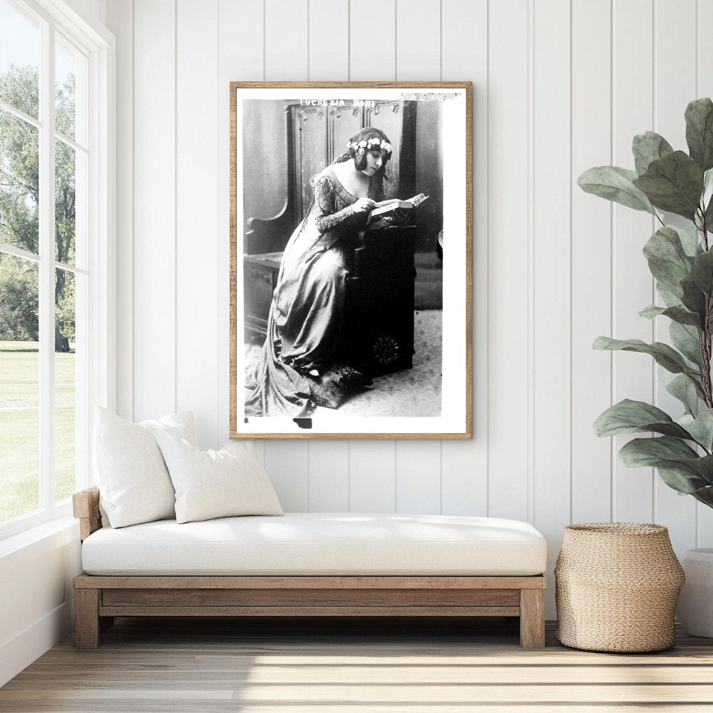 Classic Portrait of Celebrated Opera Singer Bori