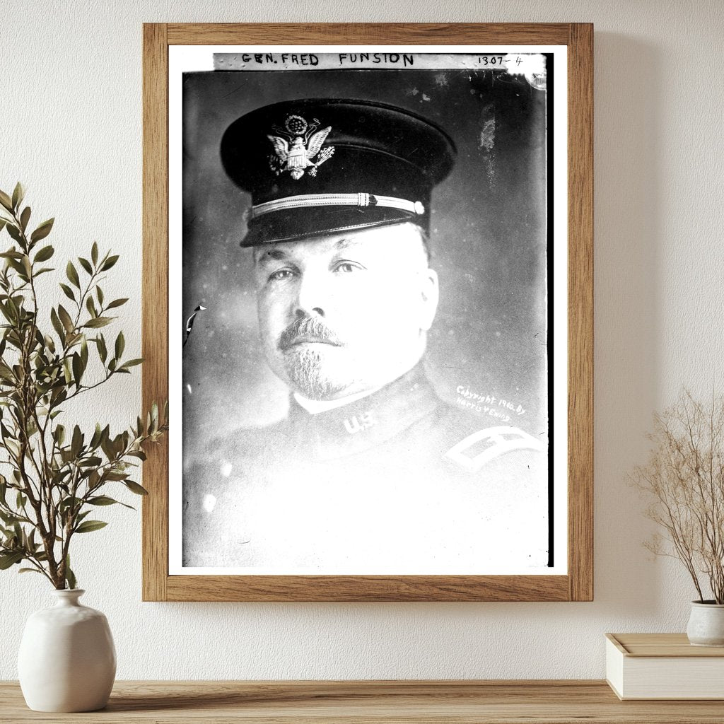 Historic Portrait of General Fred Funston in Uniform
