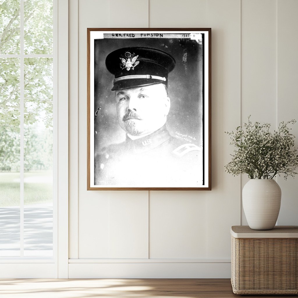 Historic Portrait of General Fred Funston in Uniform