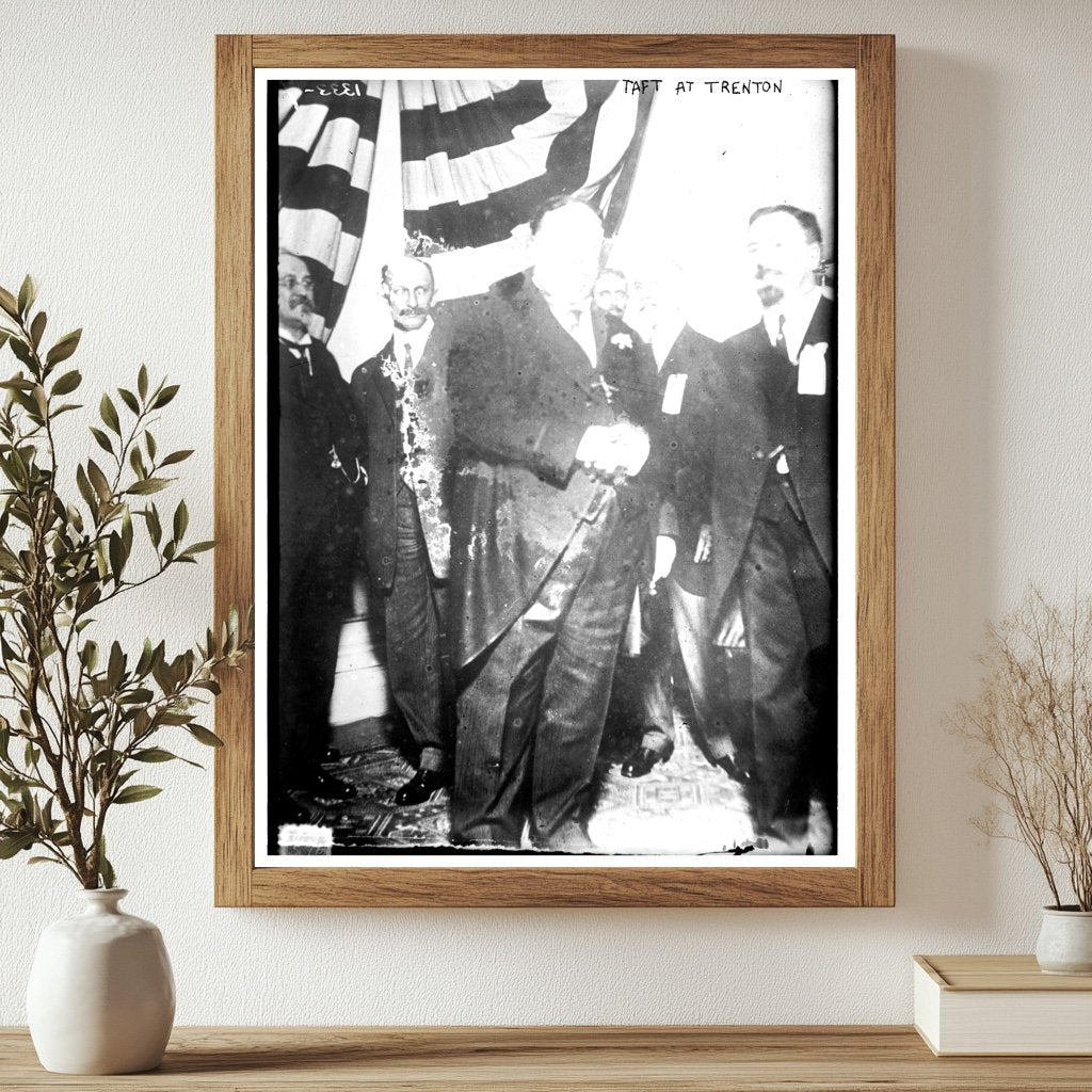 Presidential Moment: Taft at Trentons Historic Site