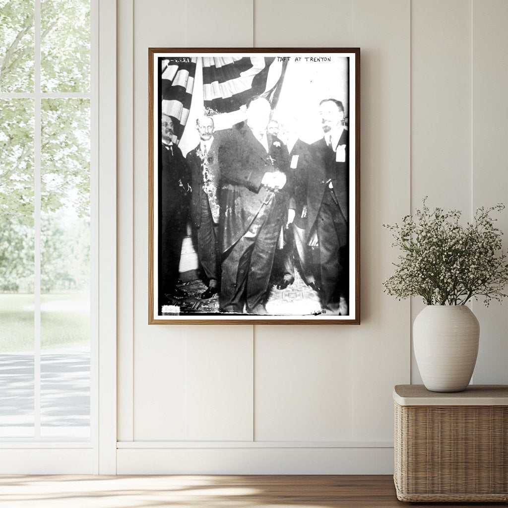 Presidential Moment: Taft at Trentons Historic Site