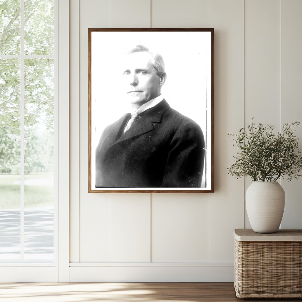 Influential Missouri Senator Portrait, Early 20th Century