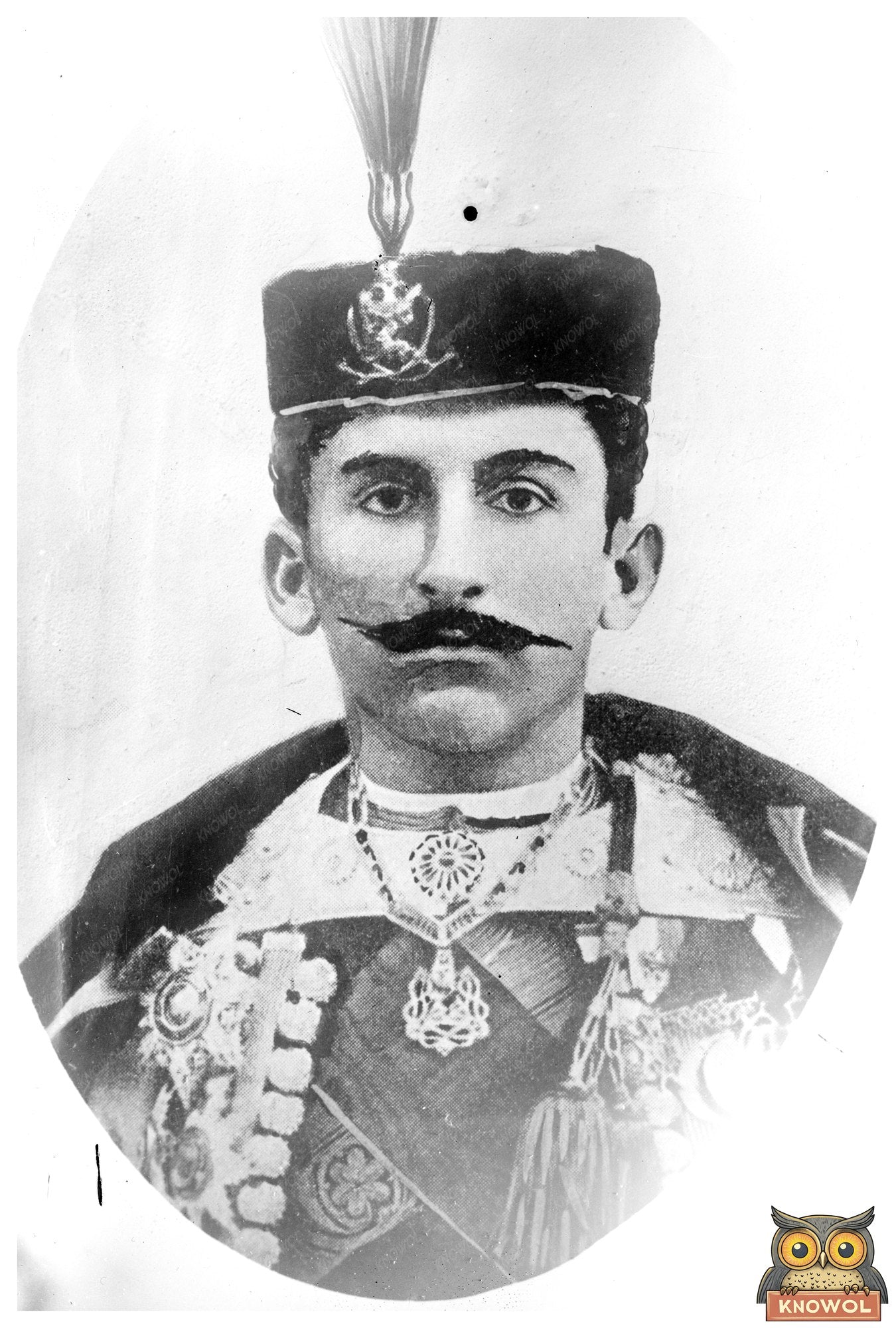 Regal Portrait of Peter I, Montenegrin Monarch