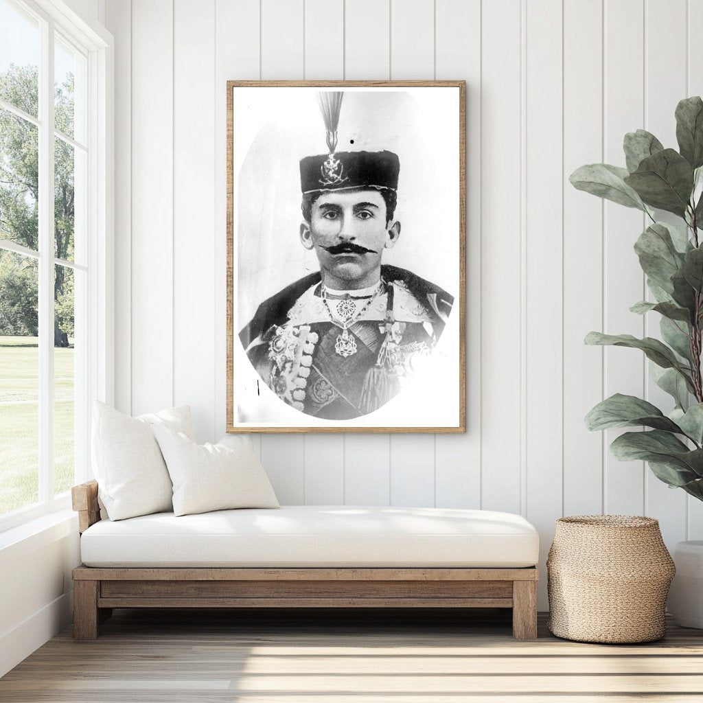 Regal Portrait of Peter I, Montenegrin Monarch