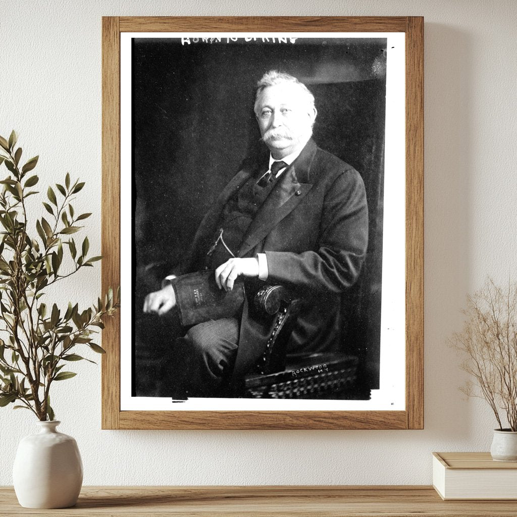 Vintage Portrait of a 19th Century Southern Politician