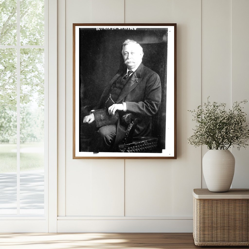 Vintage Portrait of a 19th Century Southern Politician