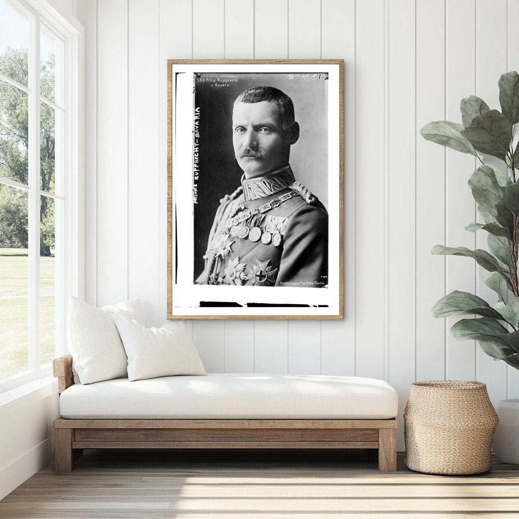 Regal Portrait of Prince Rupprecht of Bavaria