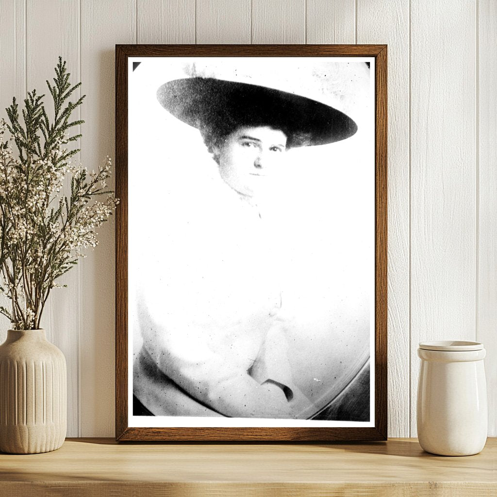 Elegant Portrait of a 19th Century Industrial Matron