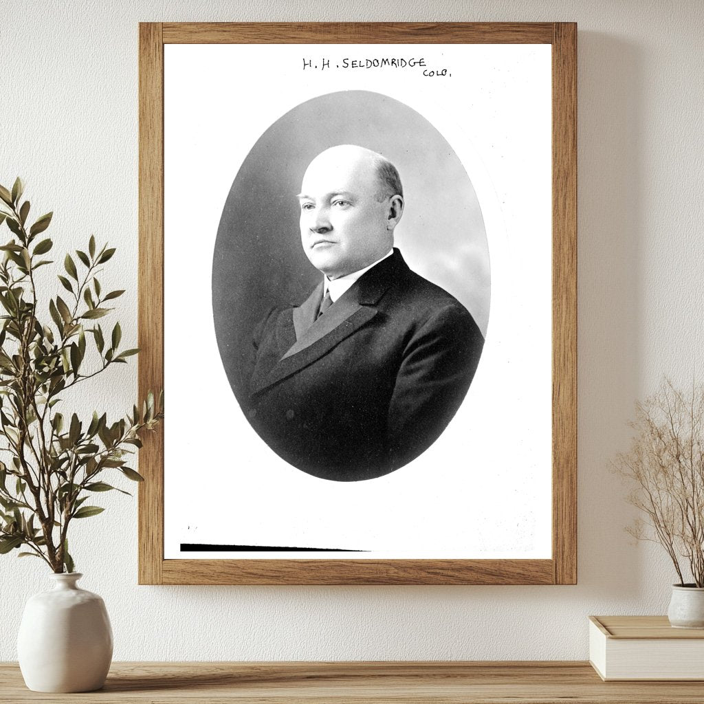 Portrait of Influential Colorado Leader H.H. Seldomridge