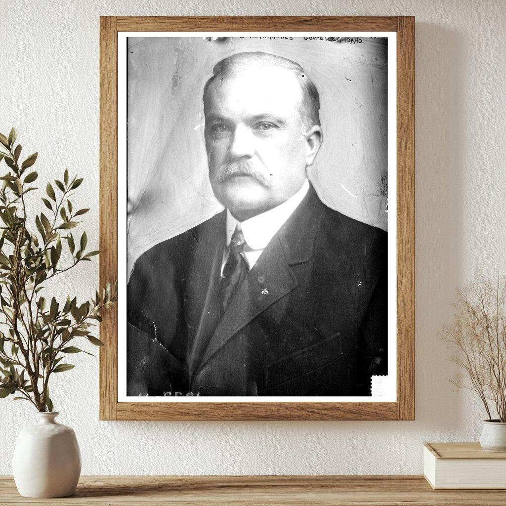 Historical Portrait of Idaho Governor John M. Haines