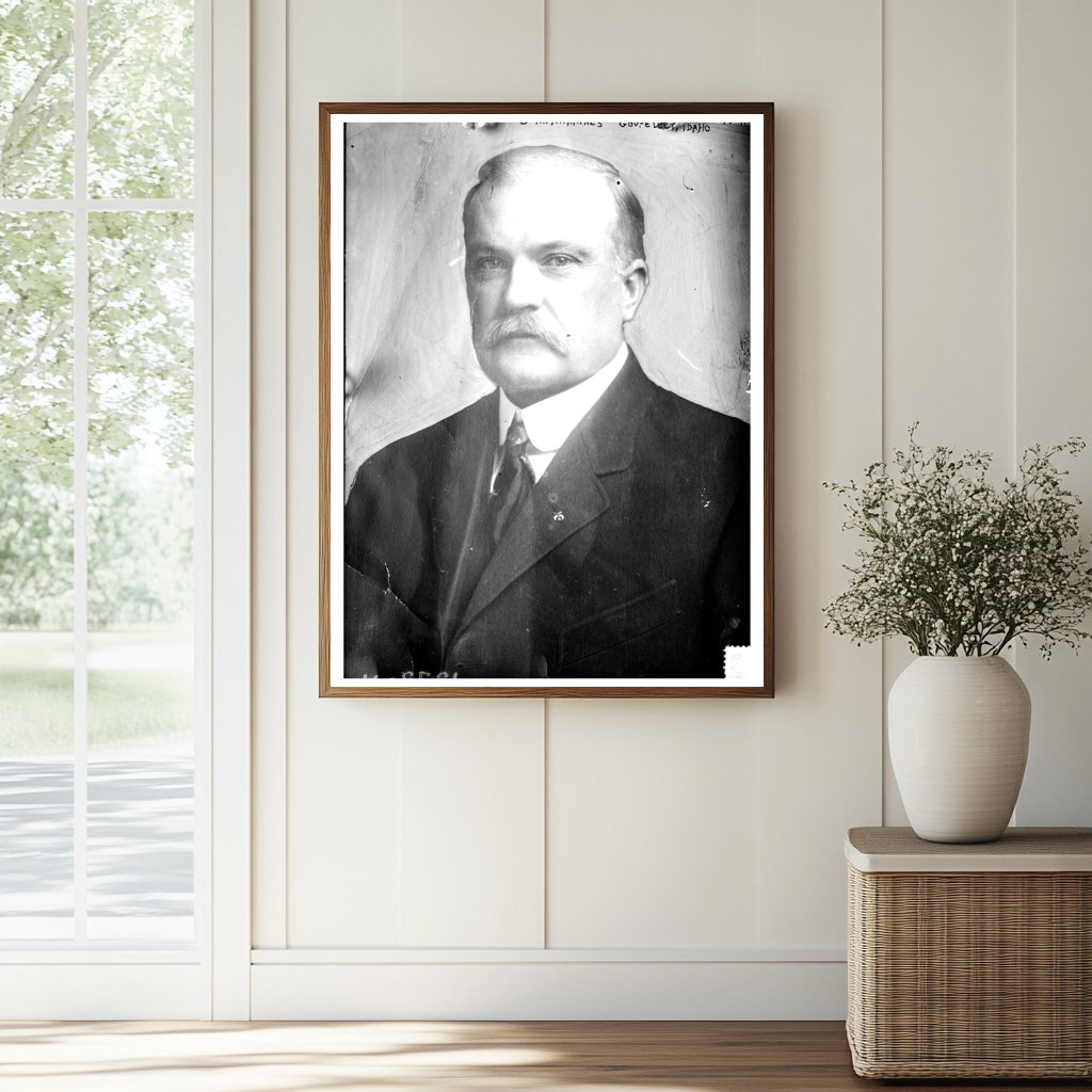 Historical Portrait of Idaho Governor John M. Haines
