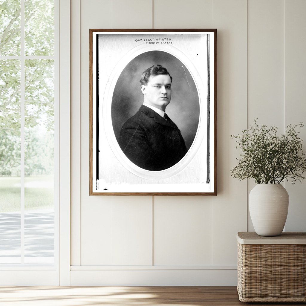 Historic Portrait of Washington’s Governor-Elect