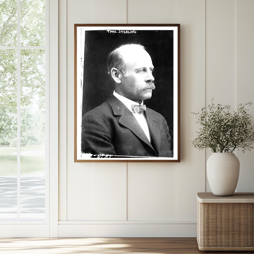 Legacy of Thos. Sterling: A Pioneer Politician
