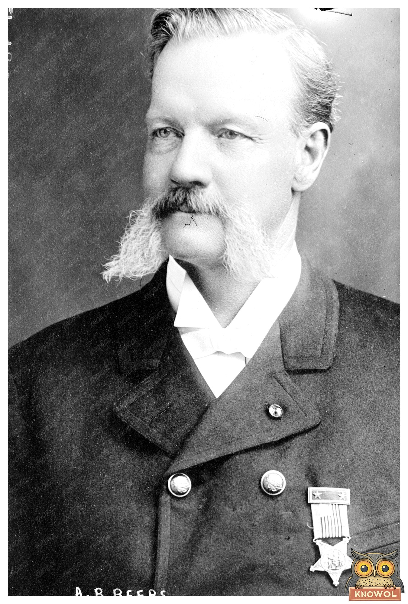 Vintage Portrait of a Pioneering American Journalist