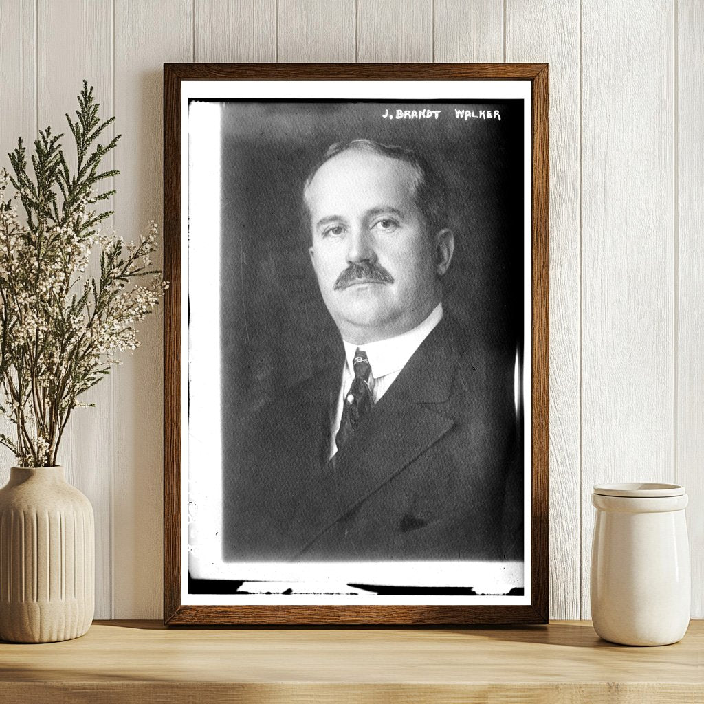 Vintage Portrait of a Notable Business Leader