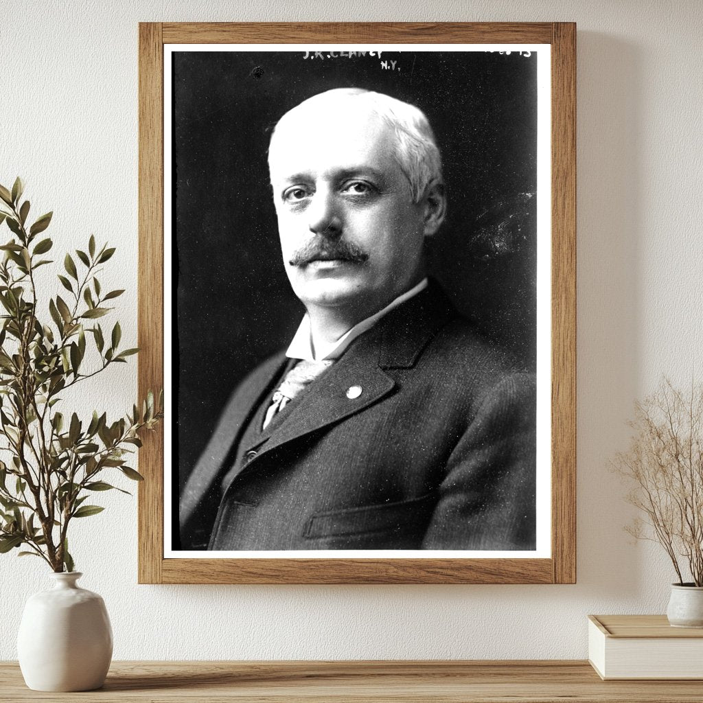Vintage Portrait of an Influential New York Figure