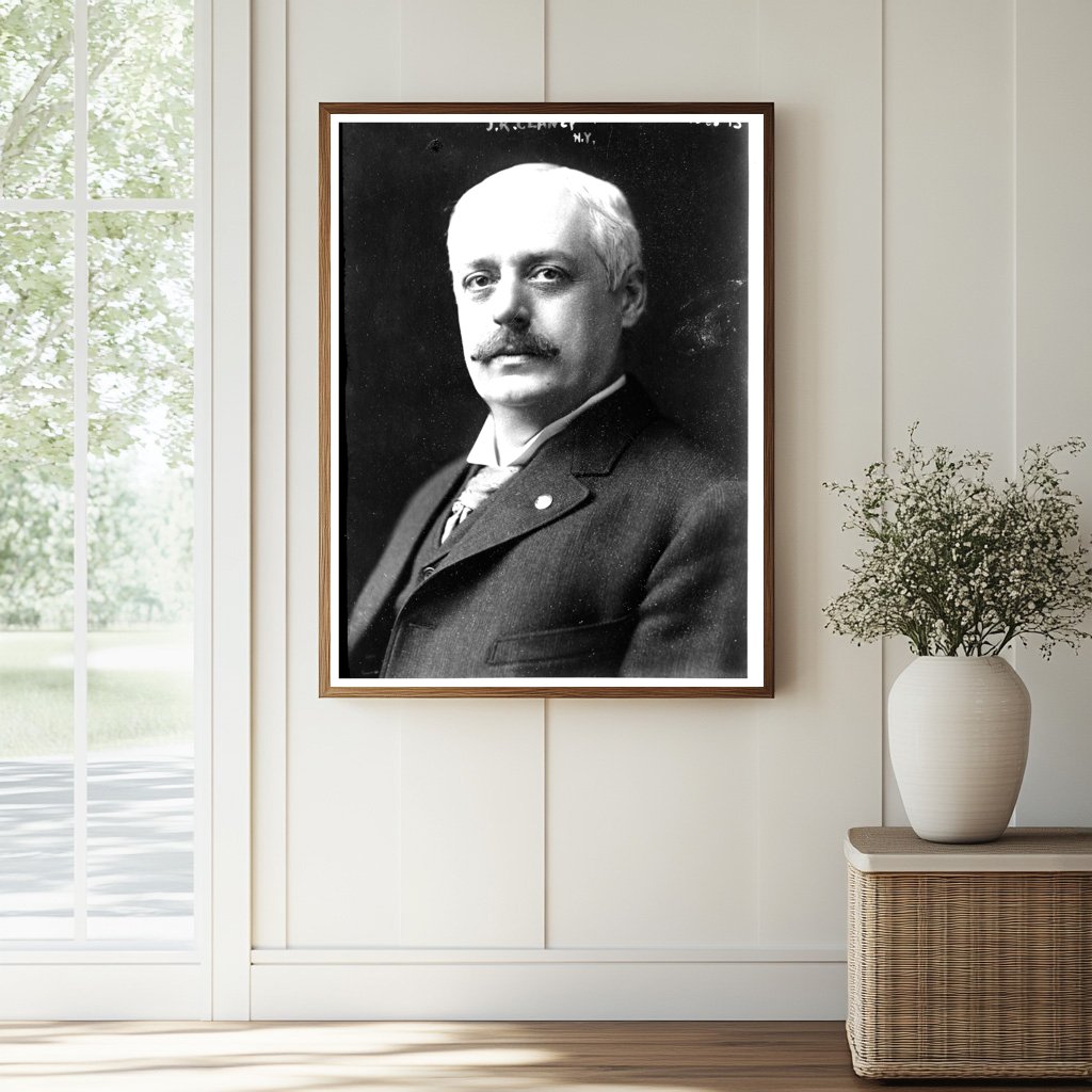 Vintage Portrait of an Influential New York Figure