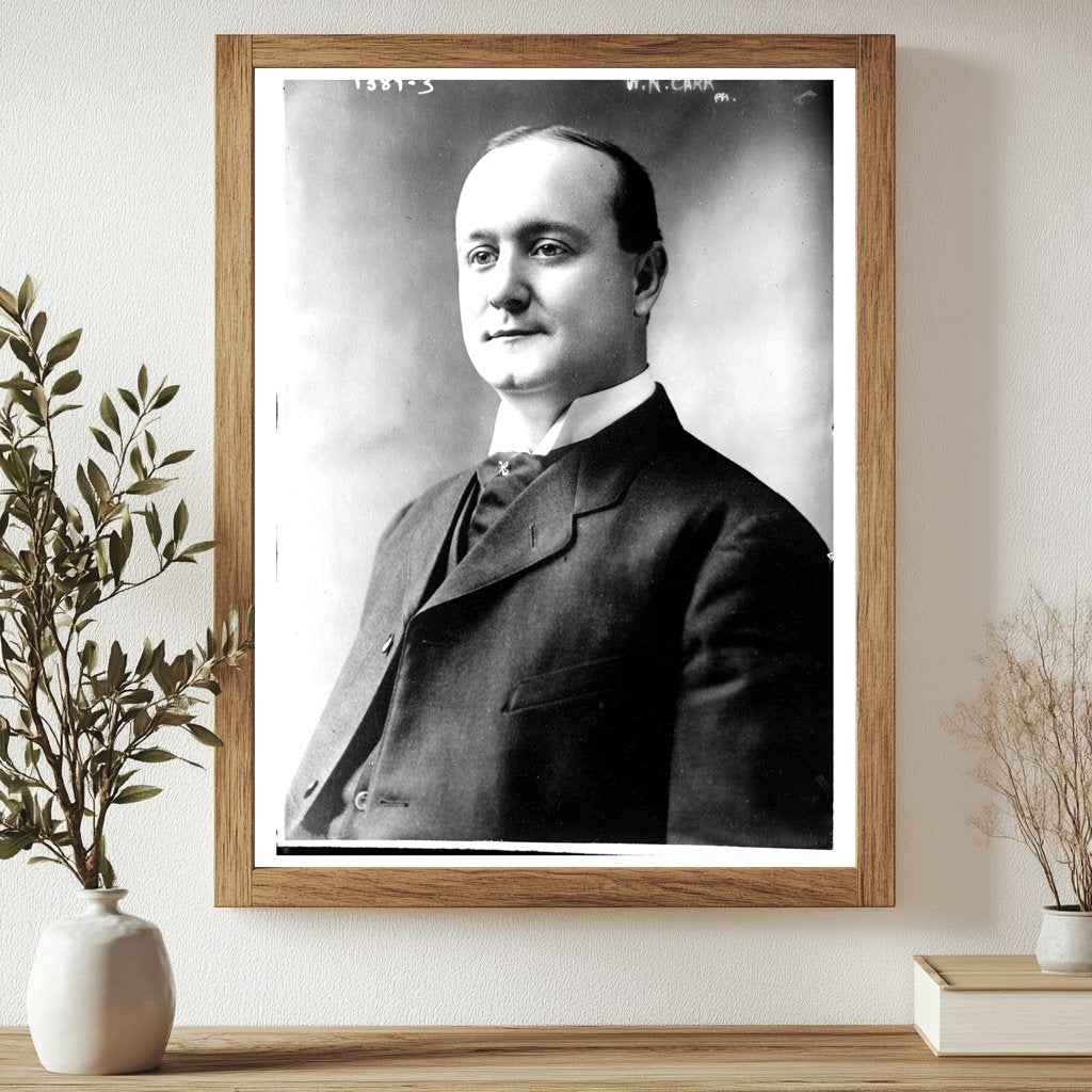 Vintage Portrait of a Notable Pennsylvania Figure