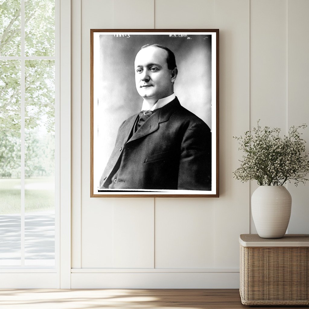 Vintage Portrait of a Notable Pennsylvania Figure
