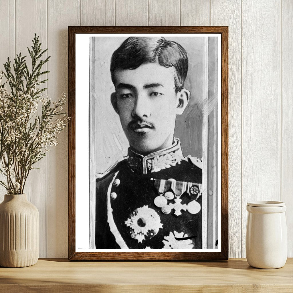Historic Portrait of Japans Crown Prince, 1921
