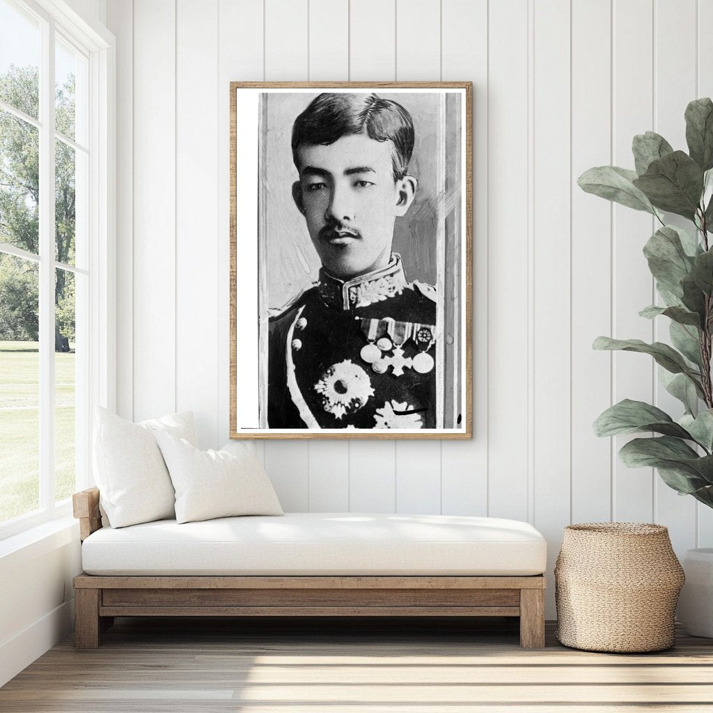 Historic Portrait of Japans Crown Prince, 1921