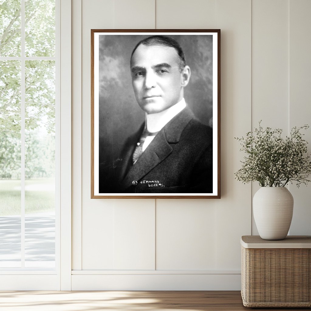 Early 20th Century Business Visionary Portrait