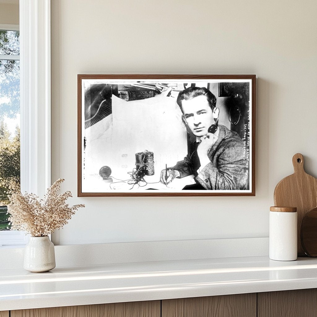 Early Audio Surveillance: Historic Dictograph Device