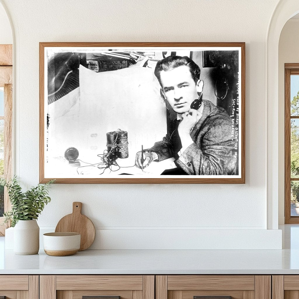 Early Audio Surveillance: Historic Dictograph Device
